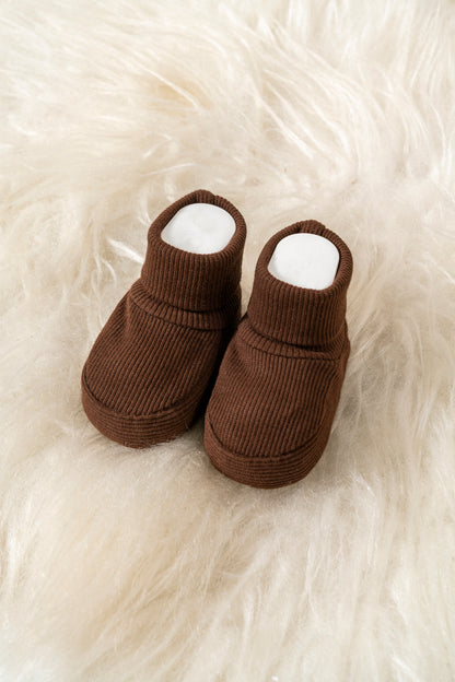 3'lü Fitilli Enesek Bebek Patiği Leopar Koleksiyonu